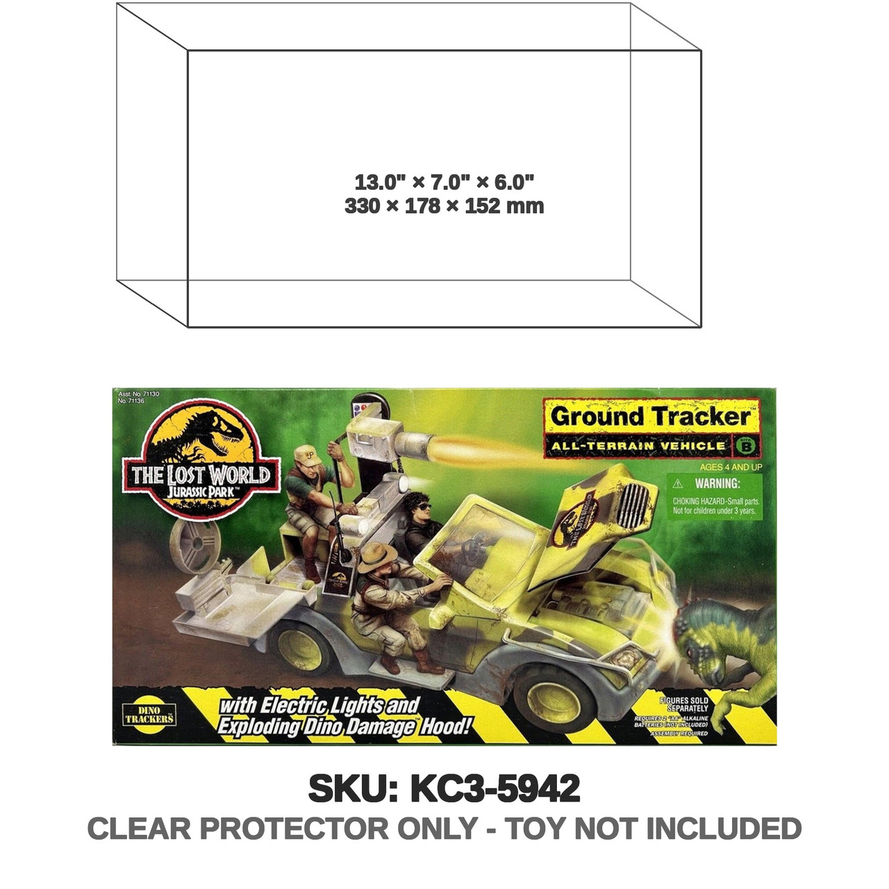 Kenner Jurassic Park The Lost World Ground Tracker All-Terrain Vehicle