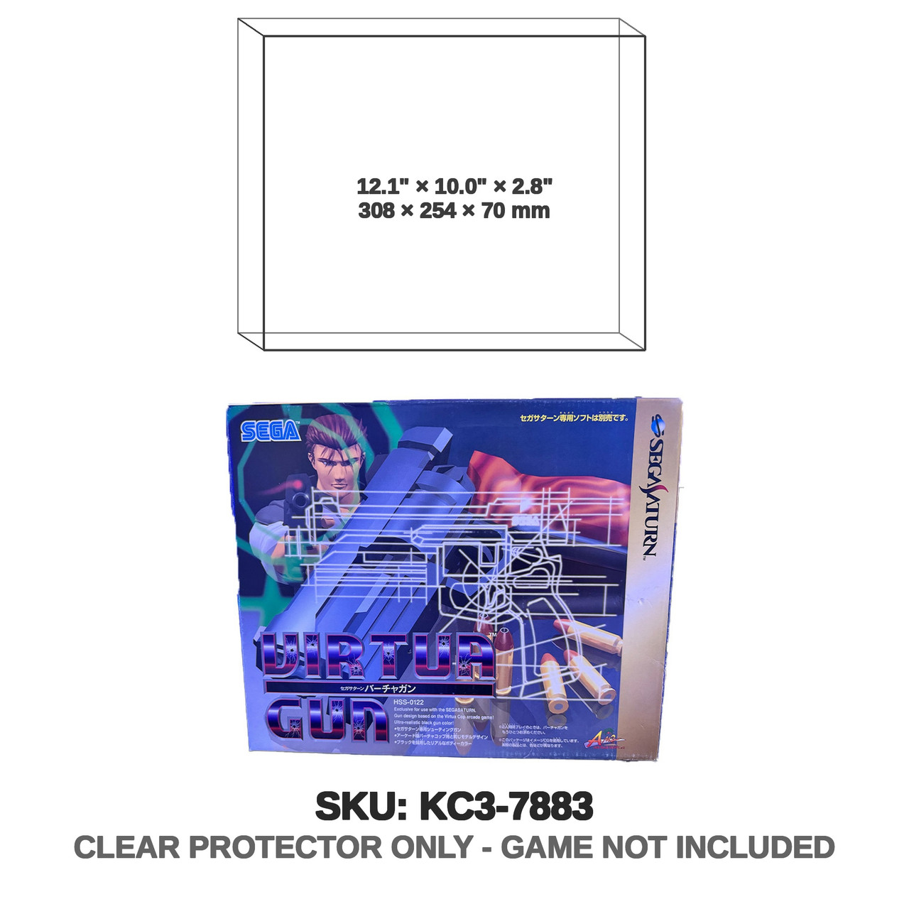 Sega Saturn Virtua Gun HSS-0122 Import