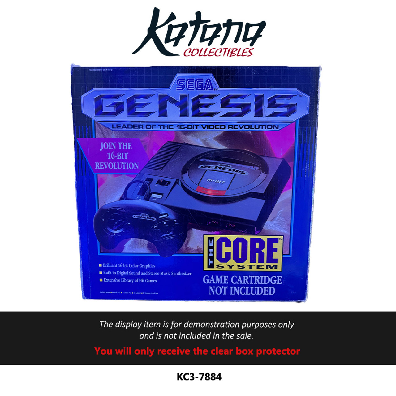 Katana Collectibles Protector For Sega Genesis The Core System