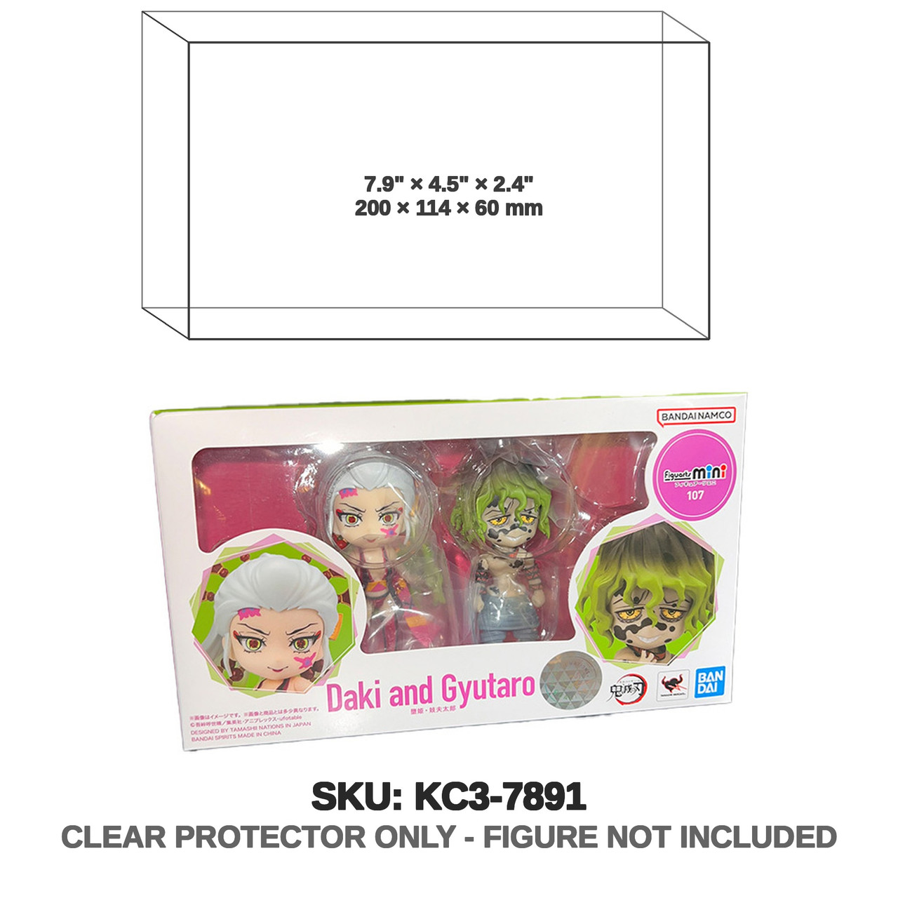 Daki and Gyutaro Figuarts Mini
