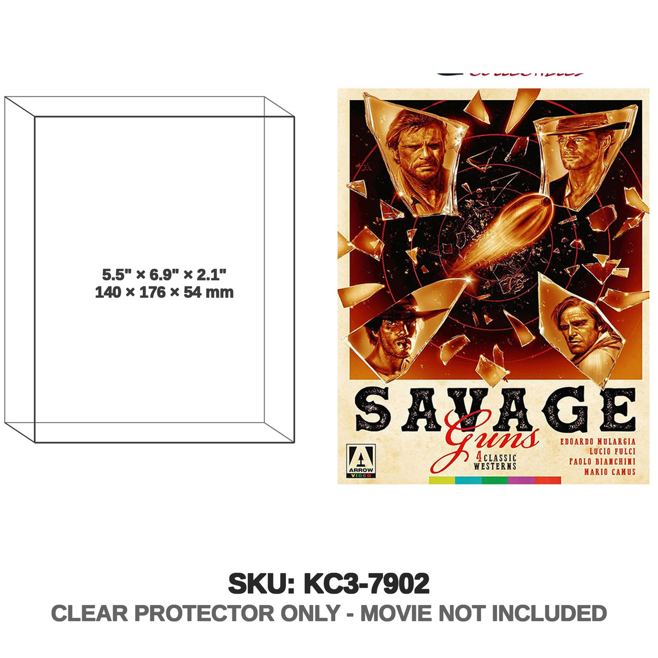 Arrow Video Savage Guns Blu-ray