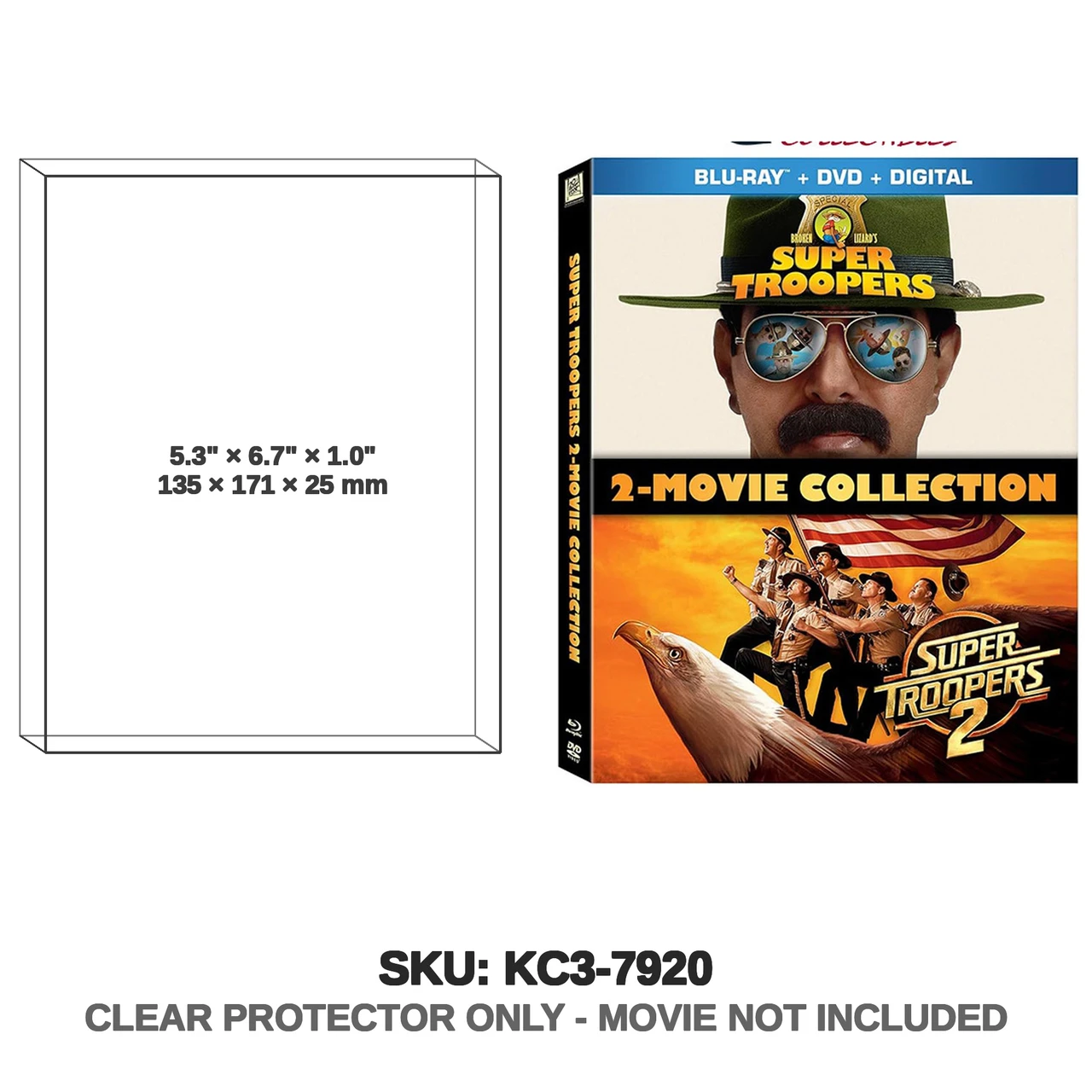 20th Century Fox Super Troopers 2-Movie Collection DVD