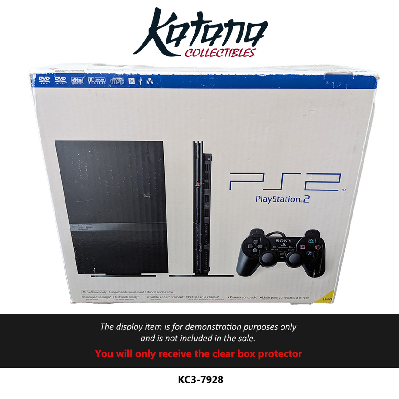 Protector For Sony Playstation 2 Slim (SCPH-70000 Series) Console Box -  North America