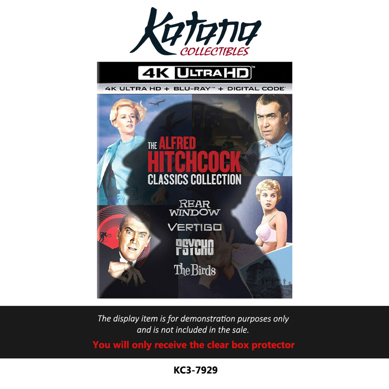 Katana Collectibles Protector For Alfred Hitchcock Classics collection