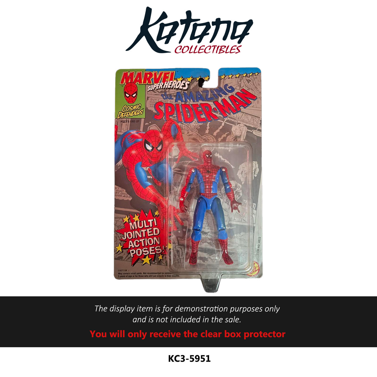 Katana Collectibles Protector For Toy Biz Marvel Super Heroes line (80s-90s)