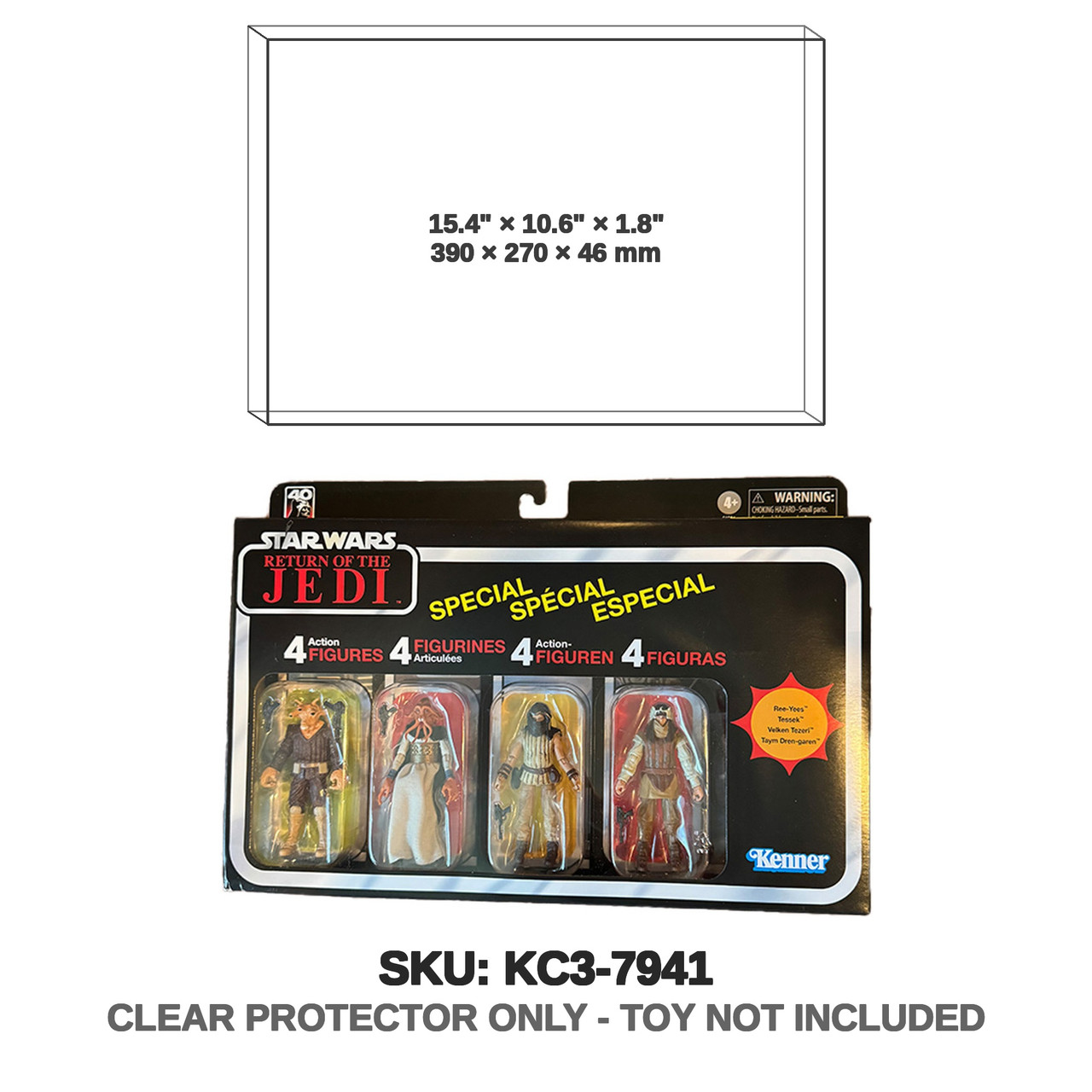 Hasbro Star Wars The Vintage Collection Jabba's Court Denizens 4 Pack