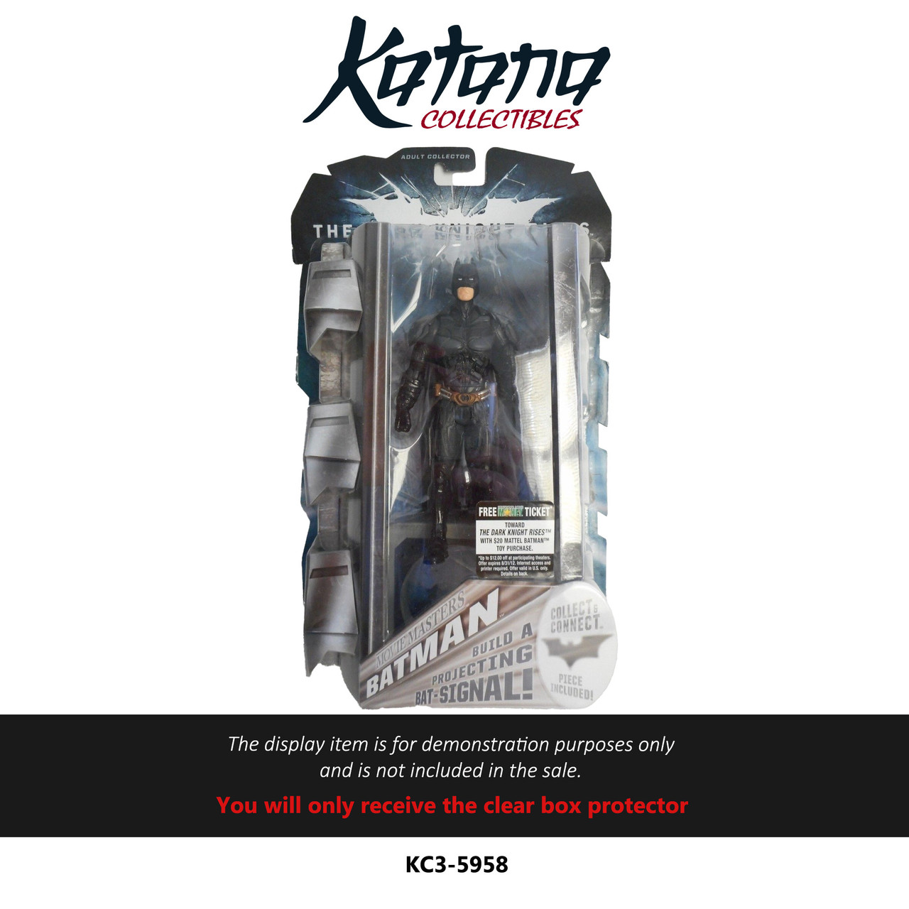 Katana Collectibles Protector For The Dark Knight Rises Masters Collector  Figure - Batman