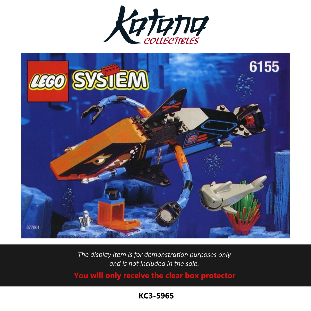 Katana Collectibles Protector For Lego Sysiem 6155 Deep Sea Predator
