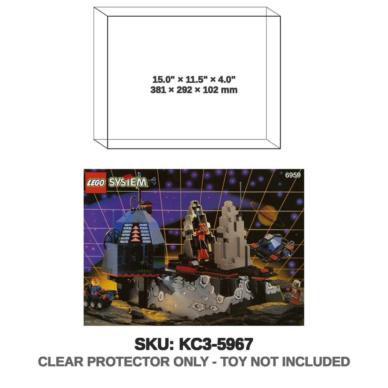 LEGO Legoland 6956 Lunar Launch Site