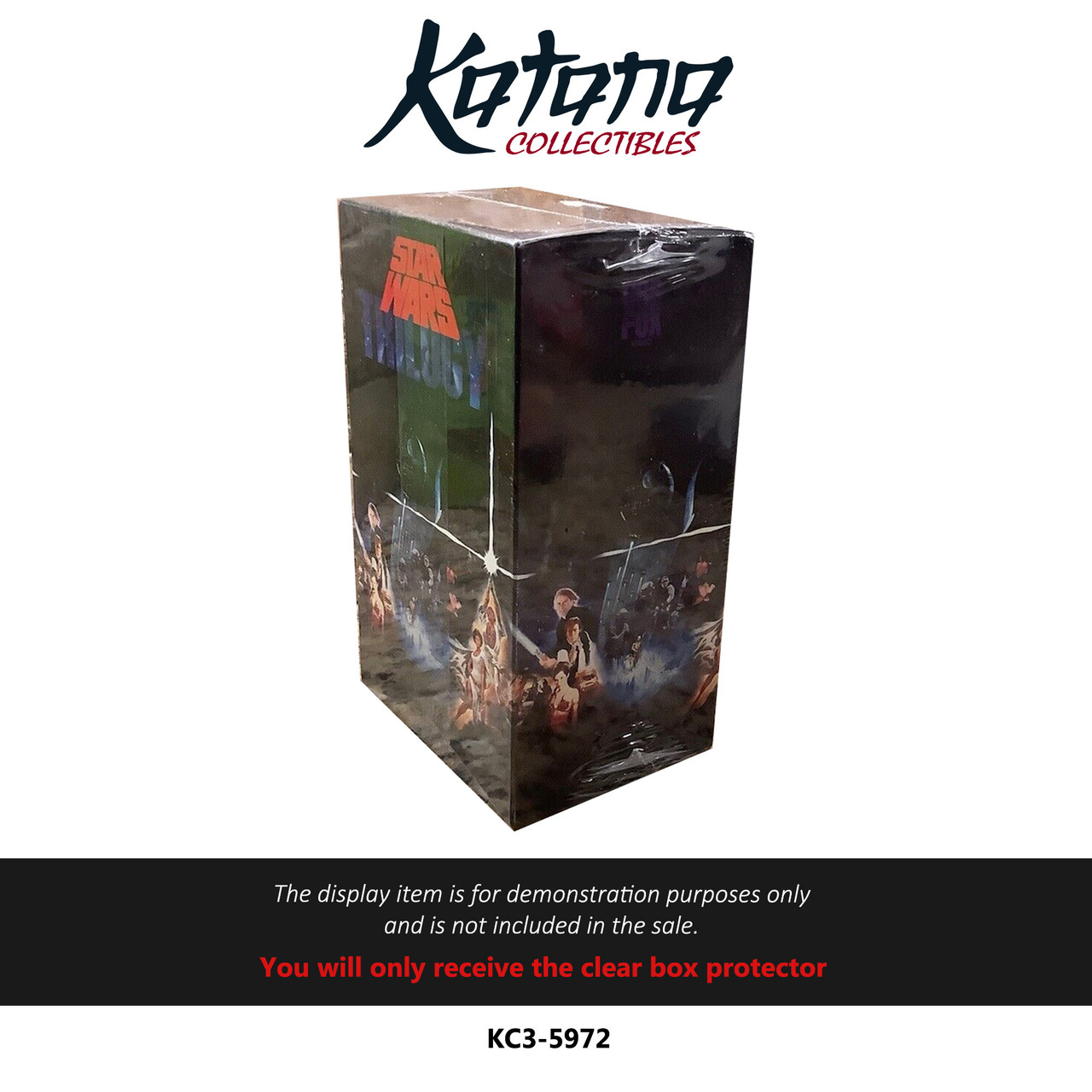 Katana Collectibles Protector For Star Wars Trilogy Box Set