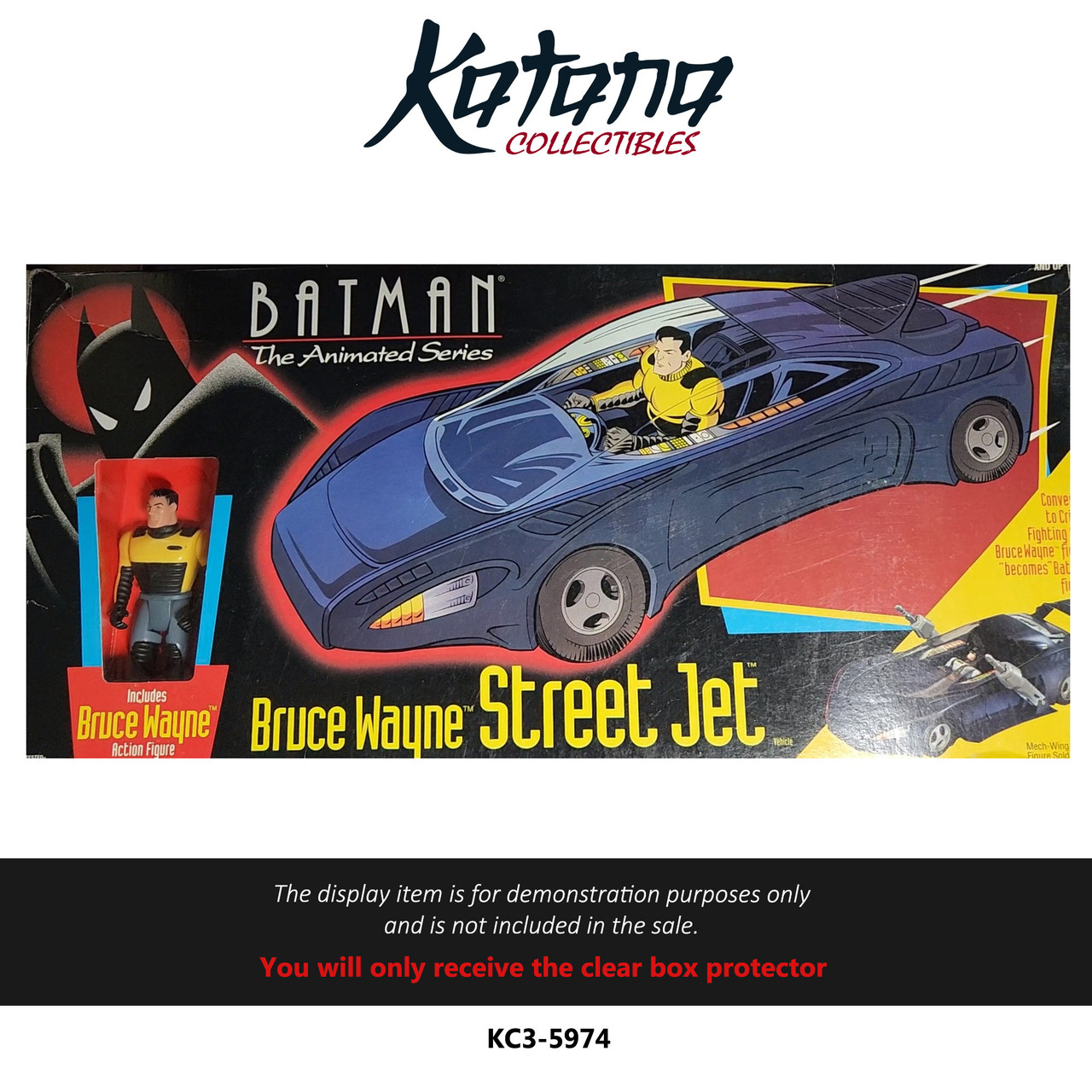 Katana Collectibles Protector For Batman The Animation Series - Bruce Wayne Street Jet