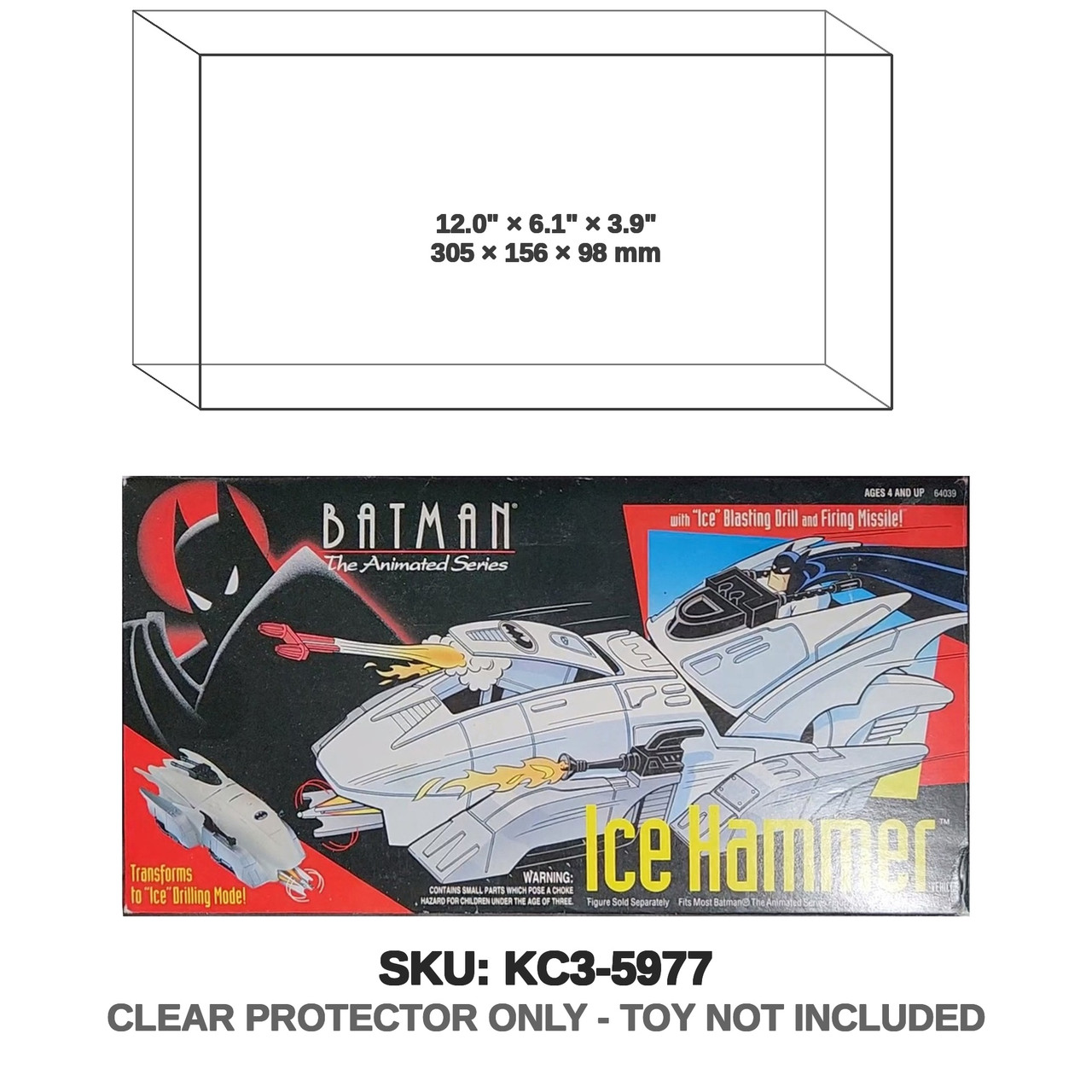 Ice Hammer Batman The Animated Series Vehicle