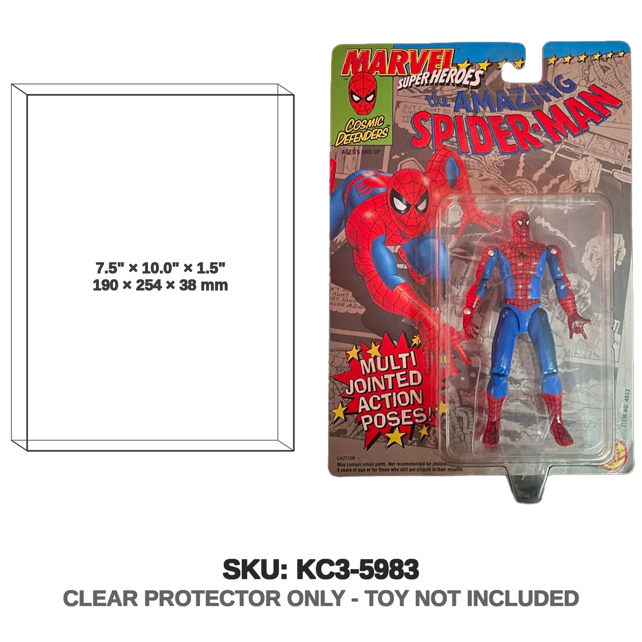 Marvel Super Heroes Toy Biz 1980s-1990s Figures