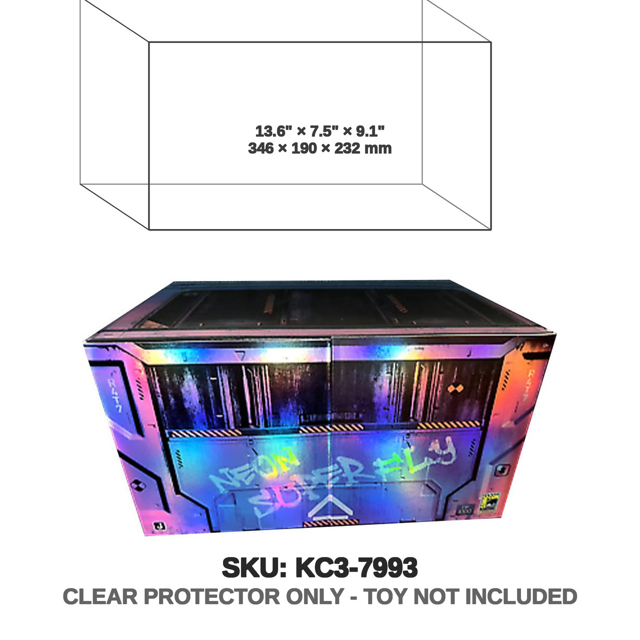 SDCC 2023 Halo Infinite Warthog (Neon Superfly) with 4-inch Spartan Celox figure