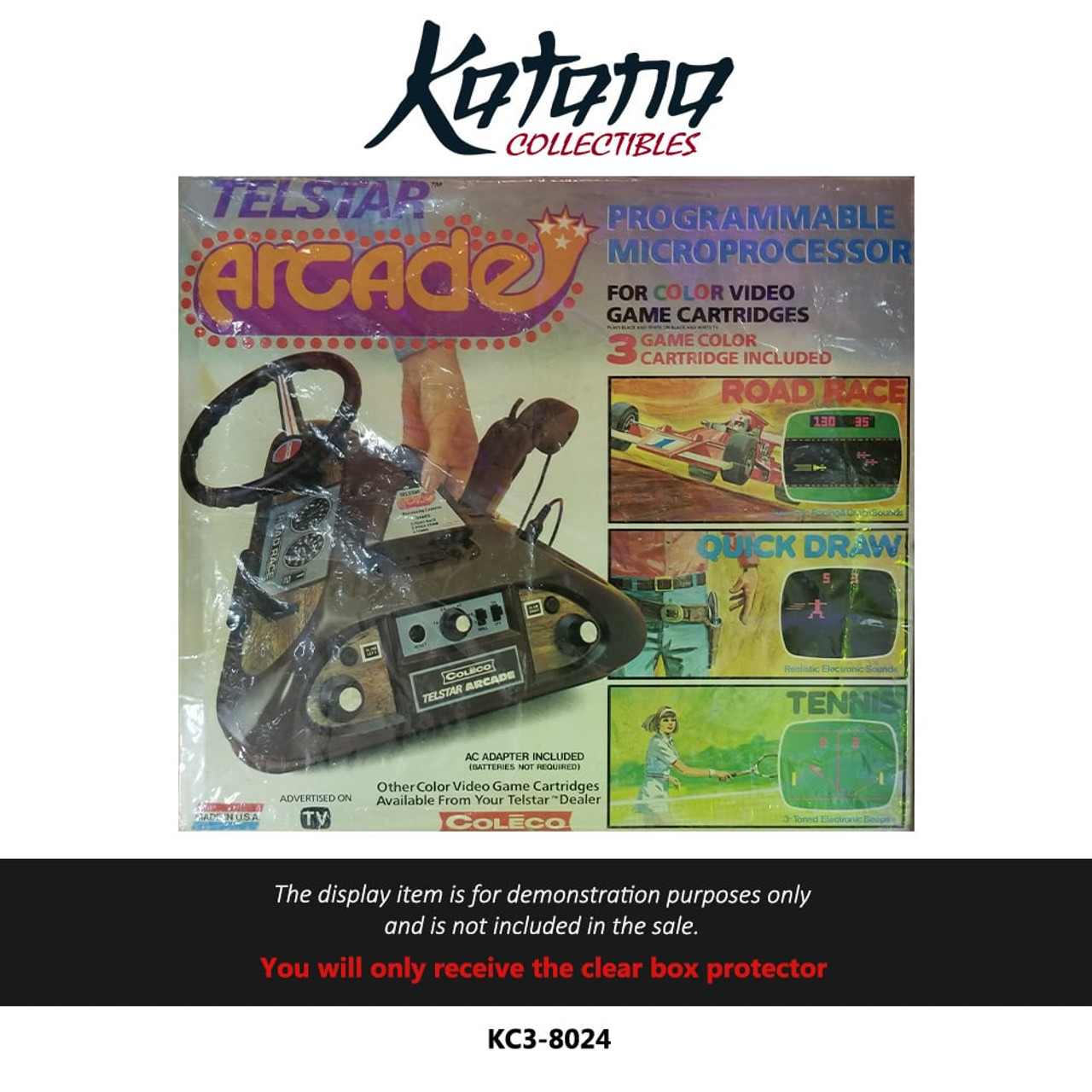 Katana Collectibles Protector For Coleco Telstar Arcade Programmable Microprocessor Console