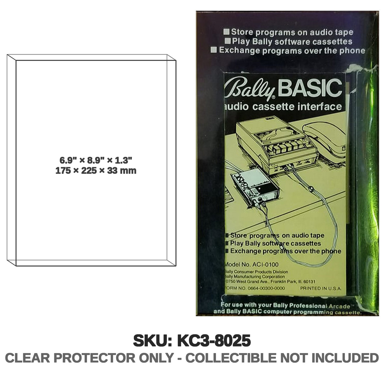 Bally Astrocade Basic Audio Cassette Interface