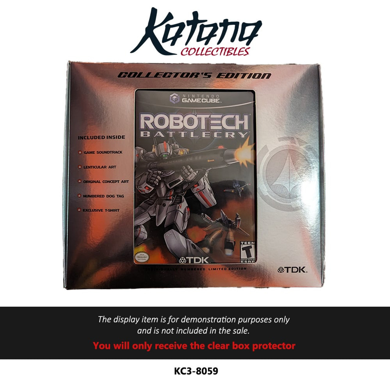 Katana Collectibles Protector For Robotech Battlecry Collector's Edition