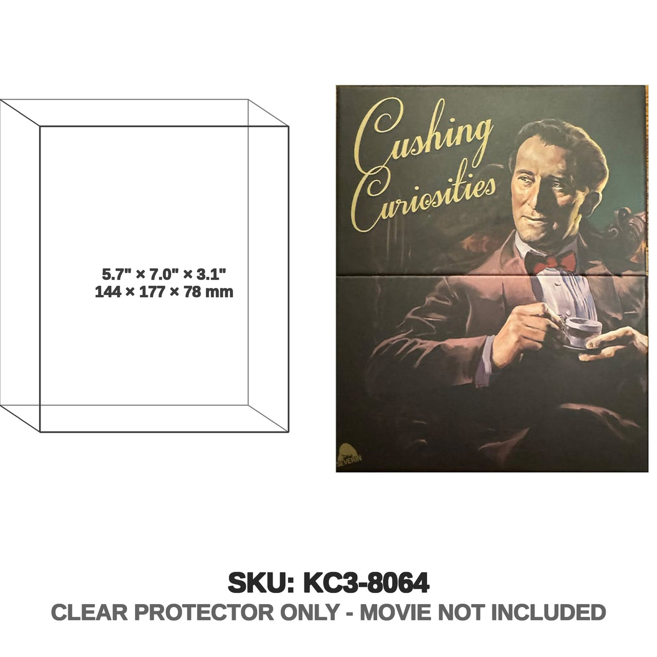 Cushing Curiosities (2023) | Severin | 6-Disc Box Set Cushing Curiosities (2023) | Severin | 6-Disc Box Set