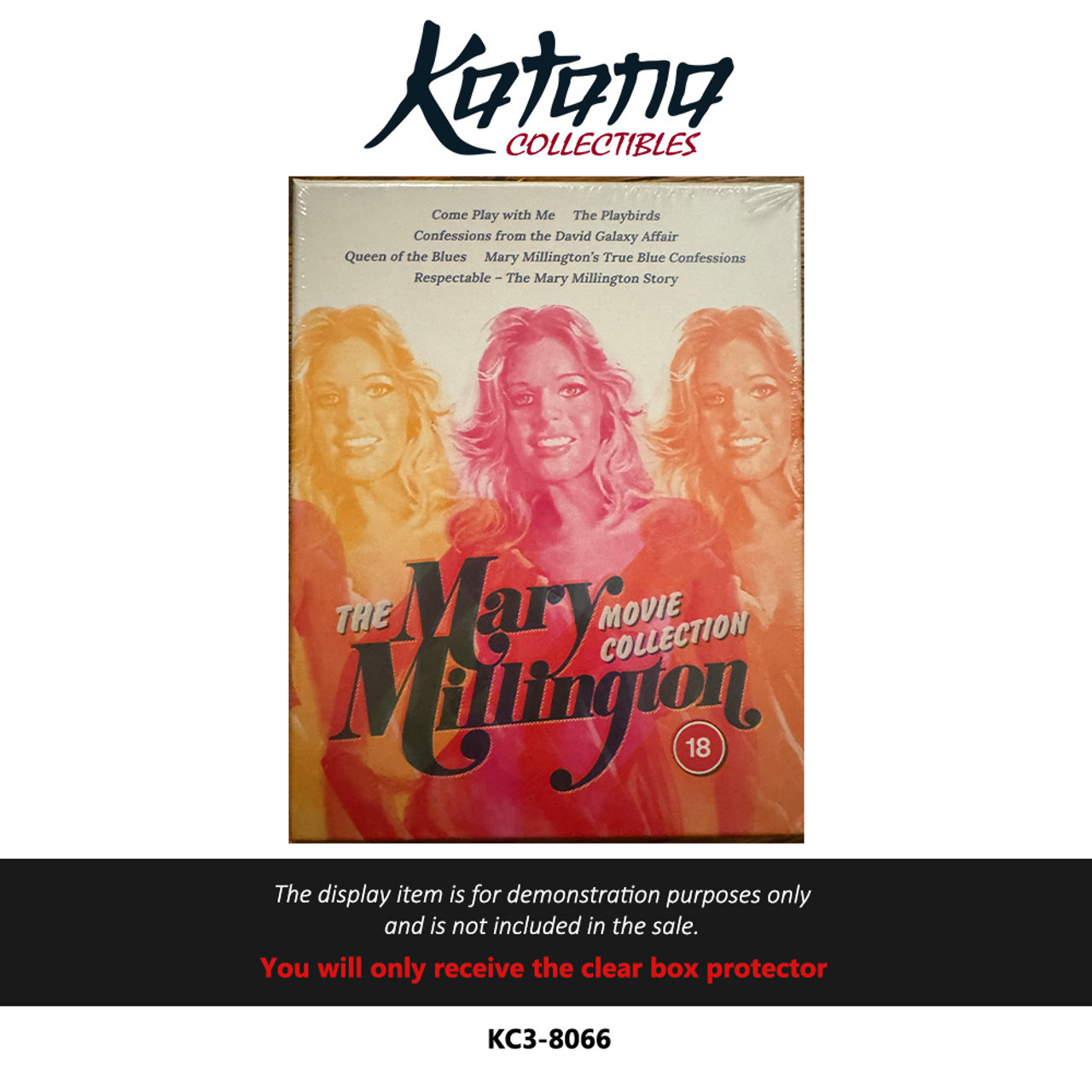 Katana Collectibles Protector For The Mary Millington Movie Collection (1977-2016) | Screenbound Pictures | Limited Edition Box Set