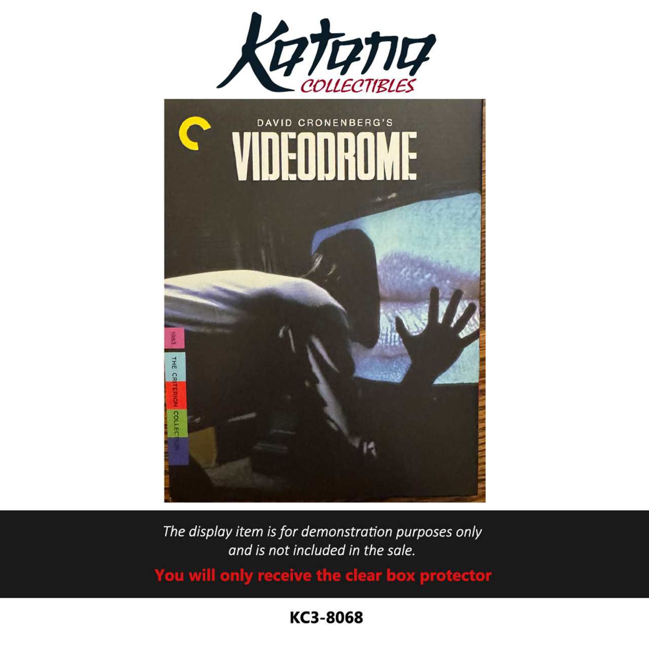 Katana Collectibles Protector For Videodrome (1983) | Criterion | 4K