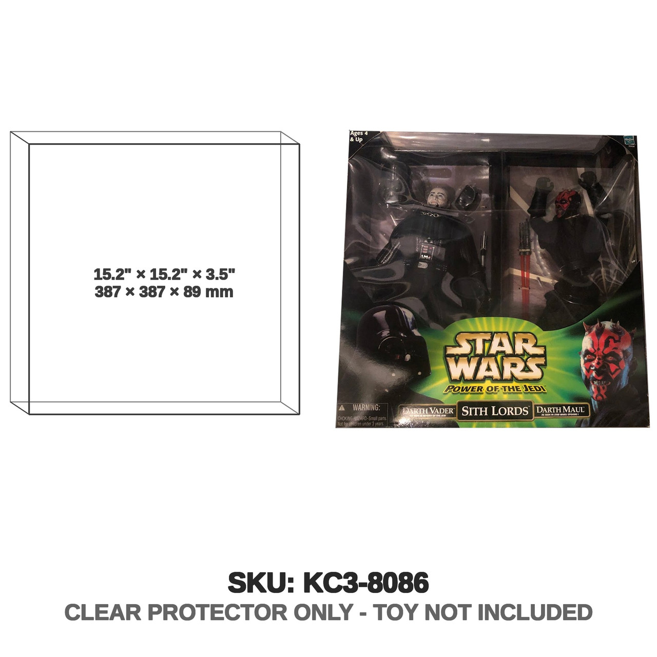 Darth Vader vs Darth Maul Star Wars Sith Lords Figure 2-Pack