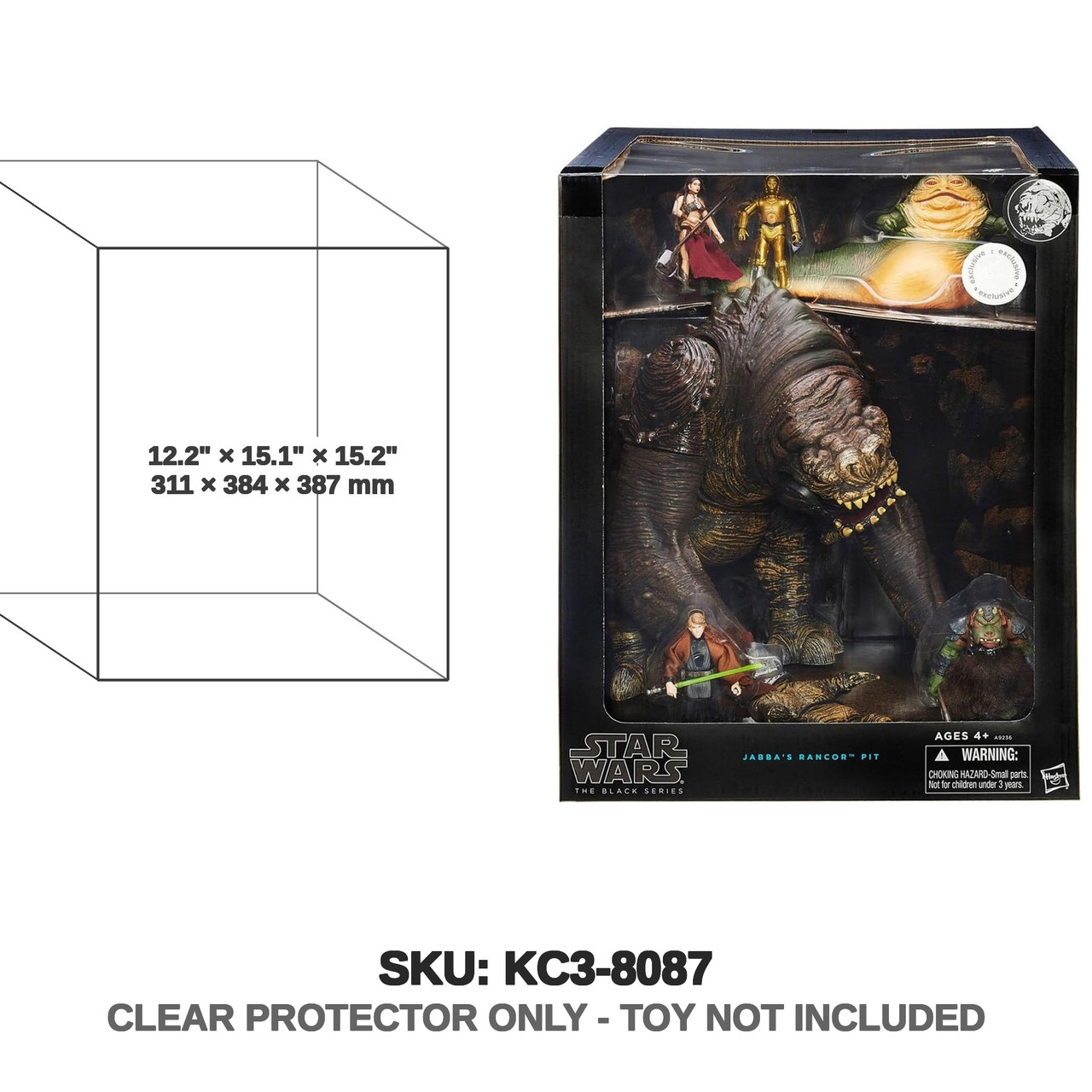 Jabba's Rancor Pit Star Wars Black Series Exclusive Set