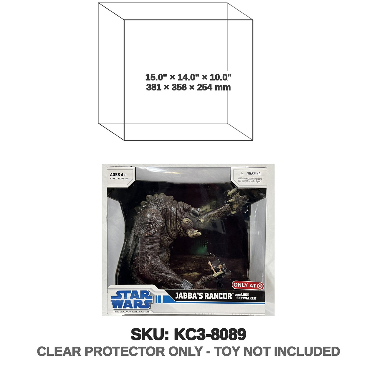 Jabba's Rancor with Luke Skywalker Star Wars Vintage Collection 2008 Target Exclusive