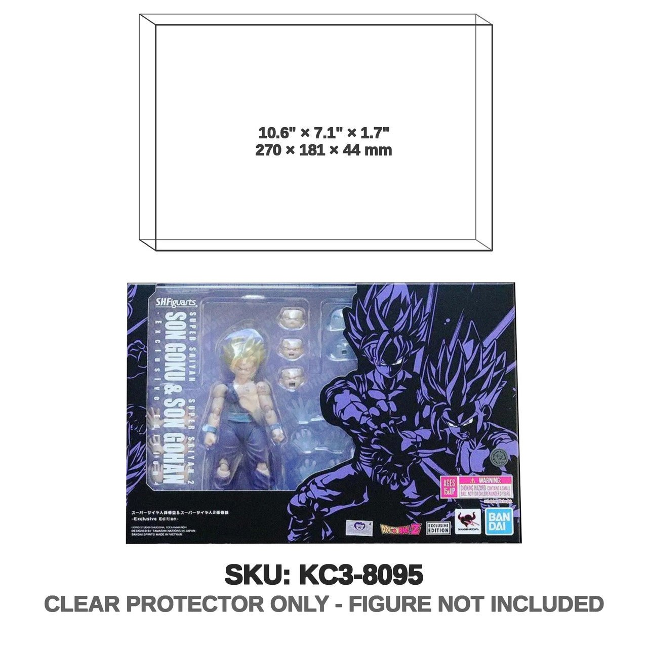 Super Saiyan Son Goku & Son Gohan SDCC 2023 Dragon Ball Z S.H.Figuarts Figure