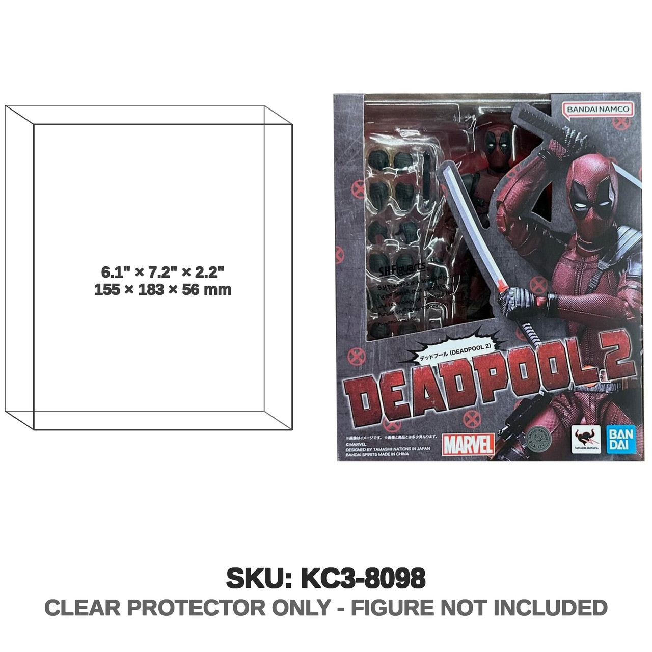 Bandai Marvel S.H.Figuarts Deadpool 2