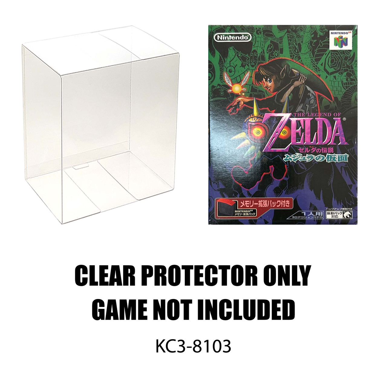 Protector For Legend of Zelda Majoras Mask Japanese Big Box