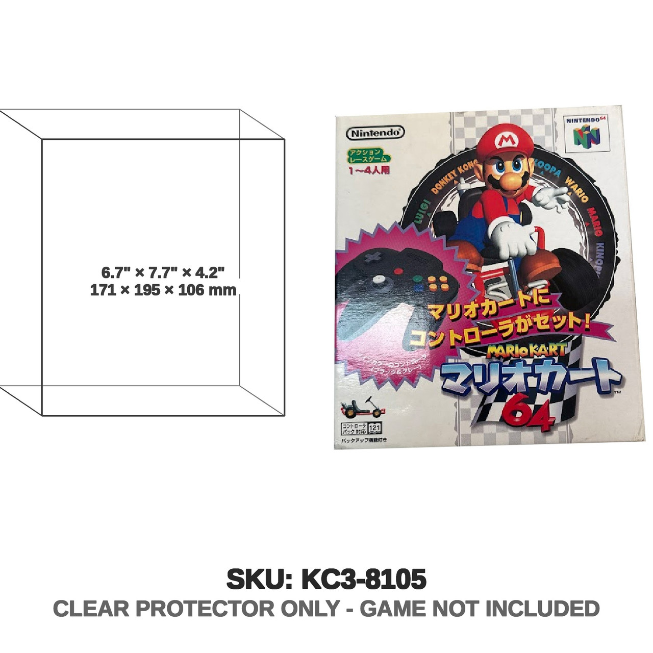 Mario Kart 64 Japanese Big Box