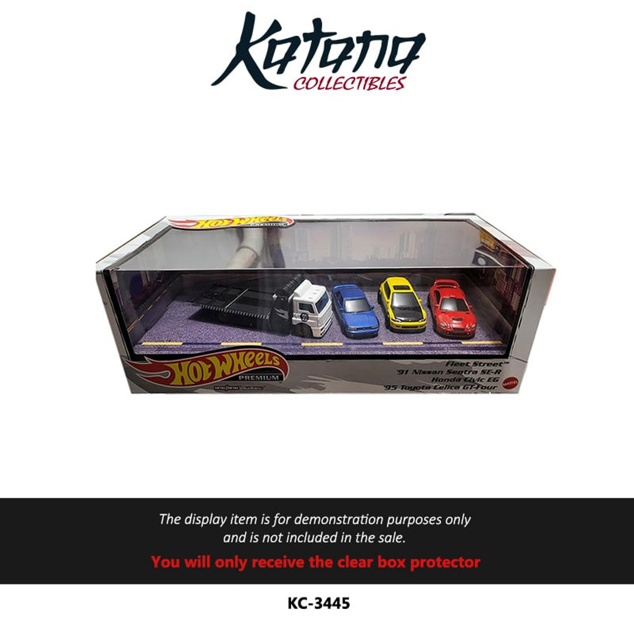 Katana Collectibles Protector For Hot Wheels Premium 4-Pack