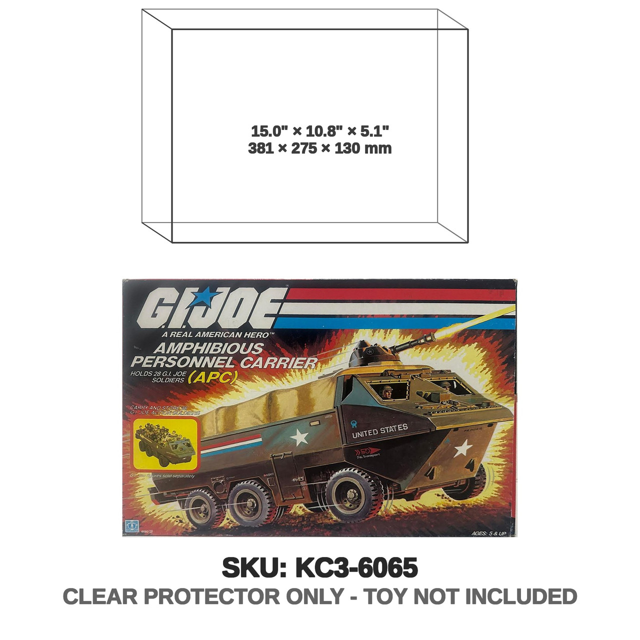 Hasbro G.I. Joe Adventure Team Amphibious Personnel Carrier APC