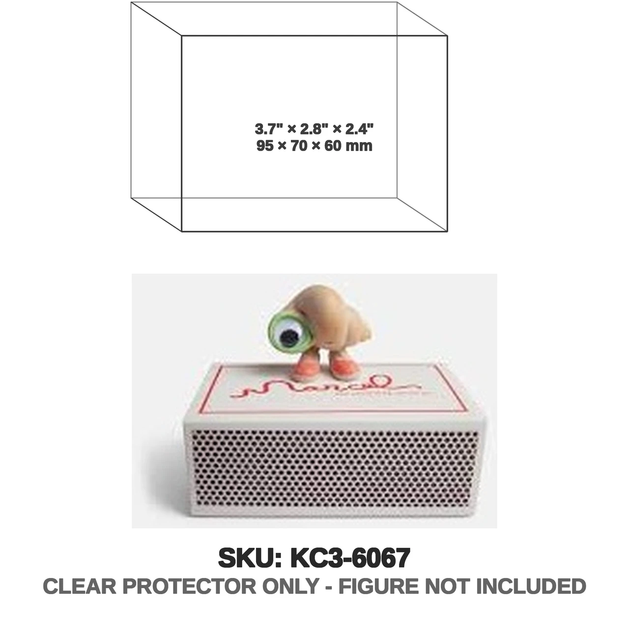 A24 Marcel the Shell Figure (Display as shown in picture)