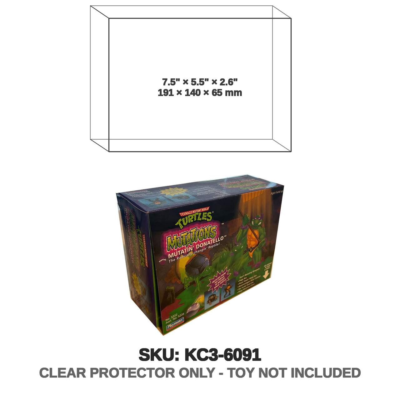 Mutatin' Donatello TMNT Mutations Figure