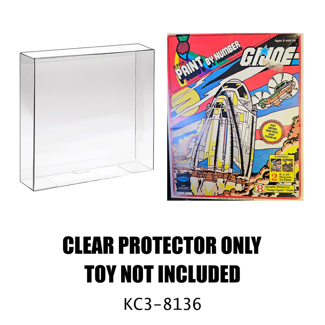 Protector For G.I. Joe Paint by Number set