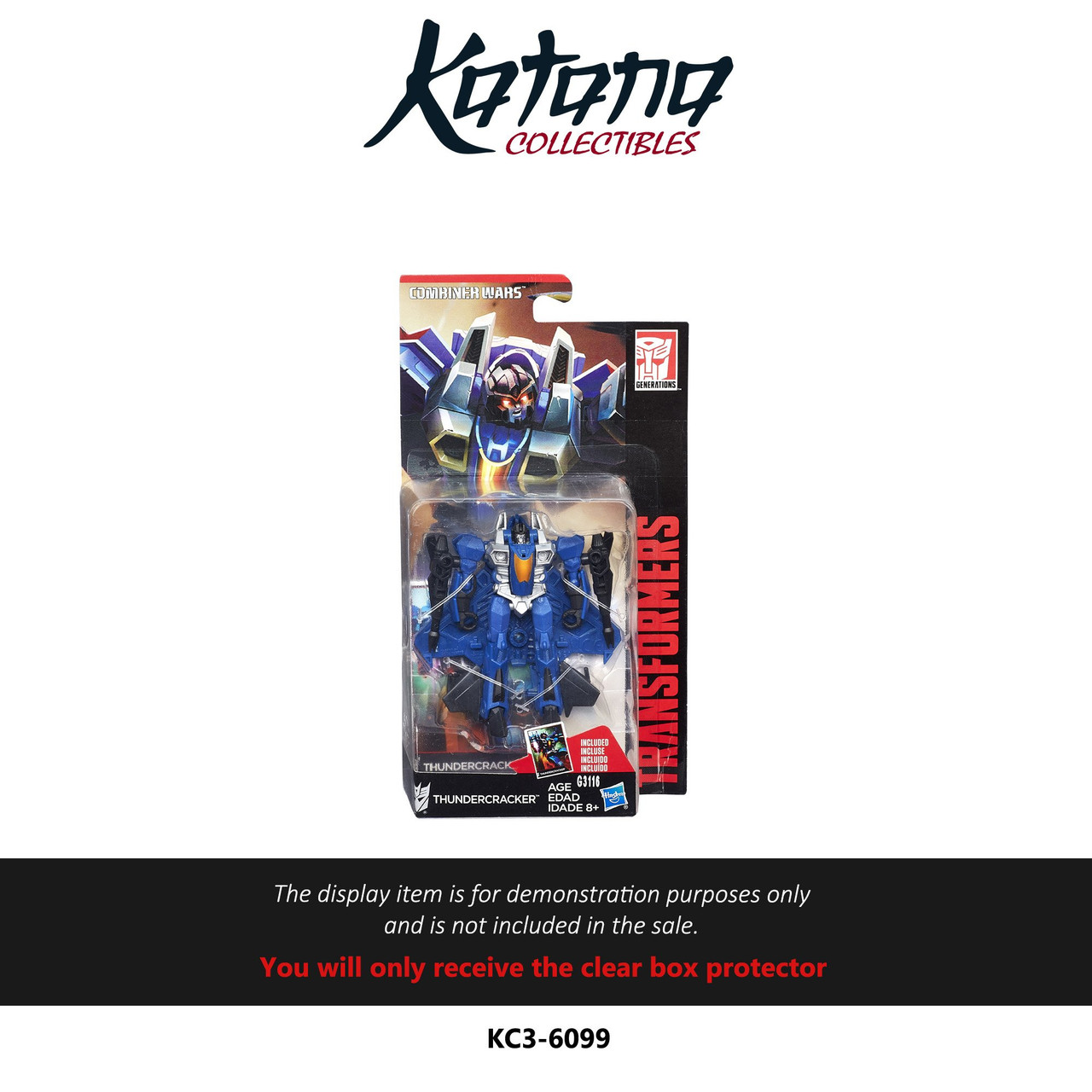 Katana Collectibles Protector For Transformers Combiner Wars Thundercracker G3116