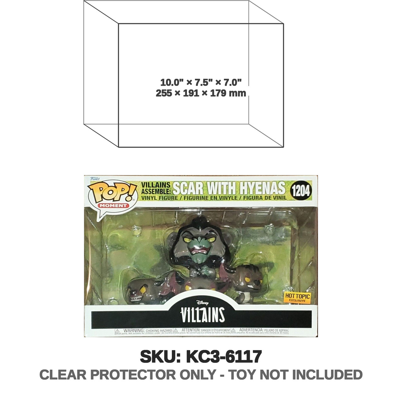 Scar with Hyenas The Lion King Moment Figure