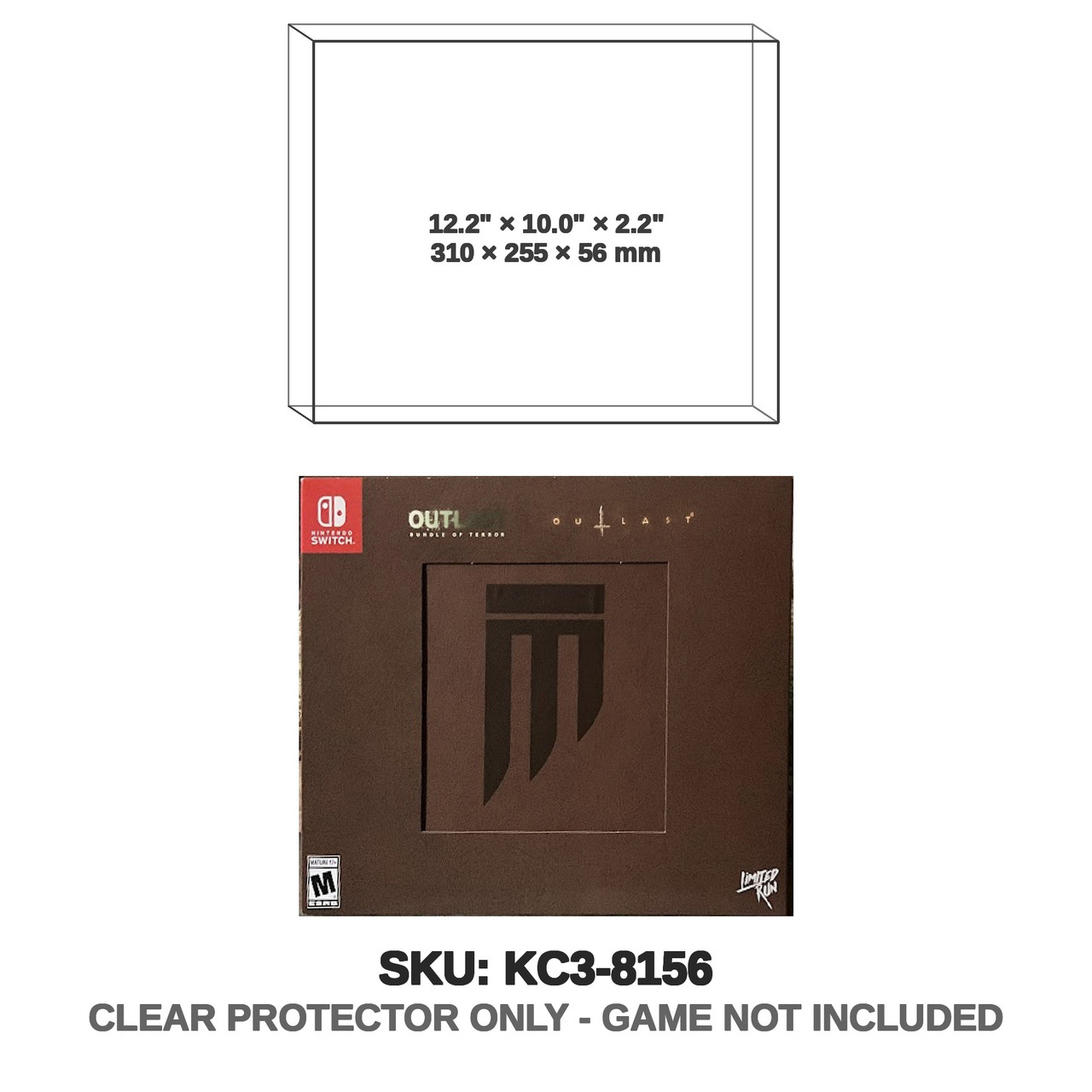 Limited Run Games Outlast Nintendo Switch Murkoff Briefcase Edition Bundle