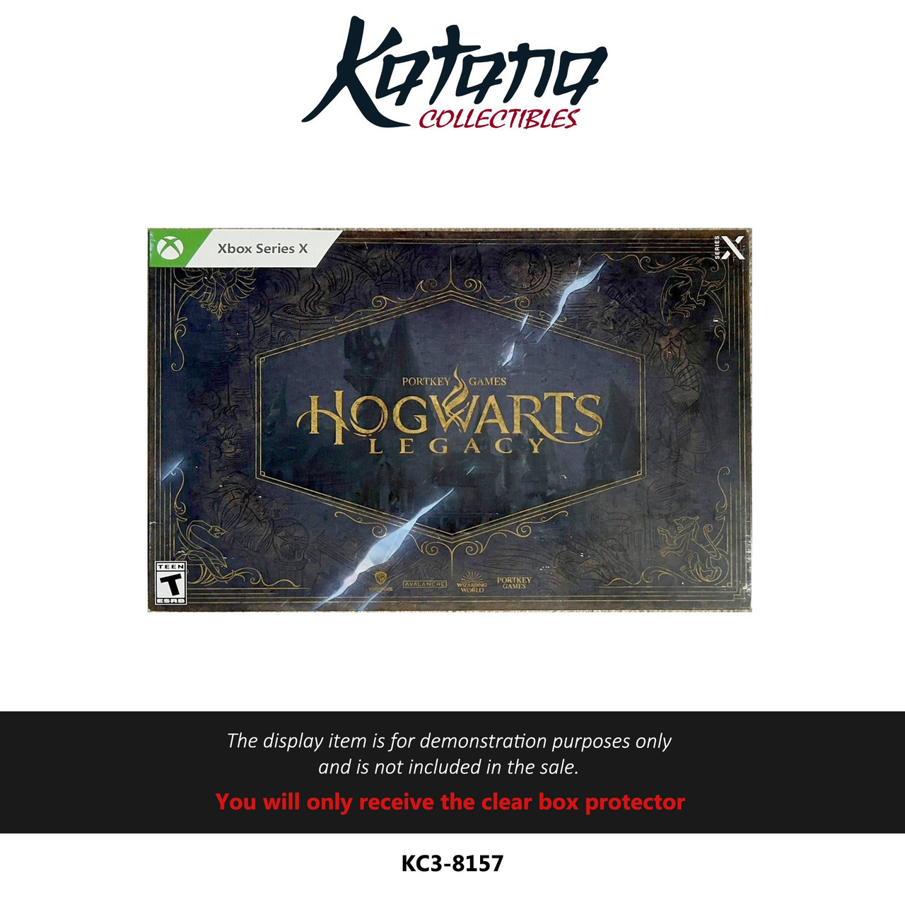 Katana Collectibles Protector For Hogwarts Legacy Collectors Edition Xbox Series X