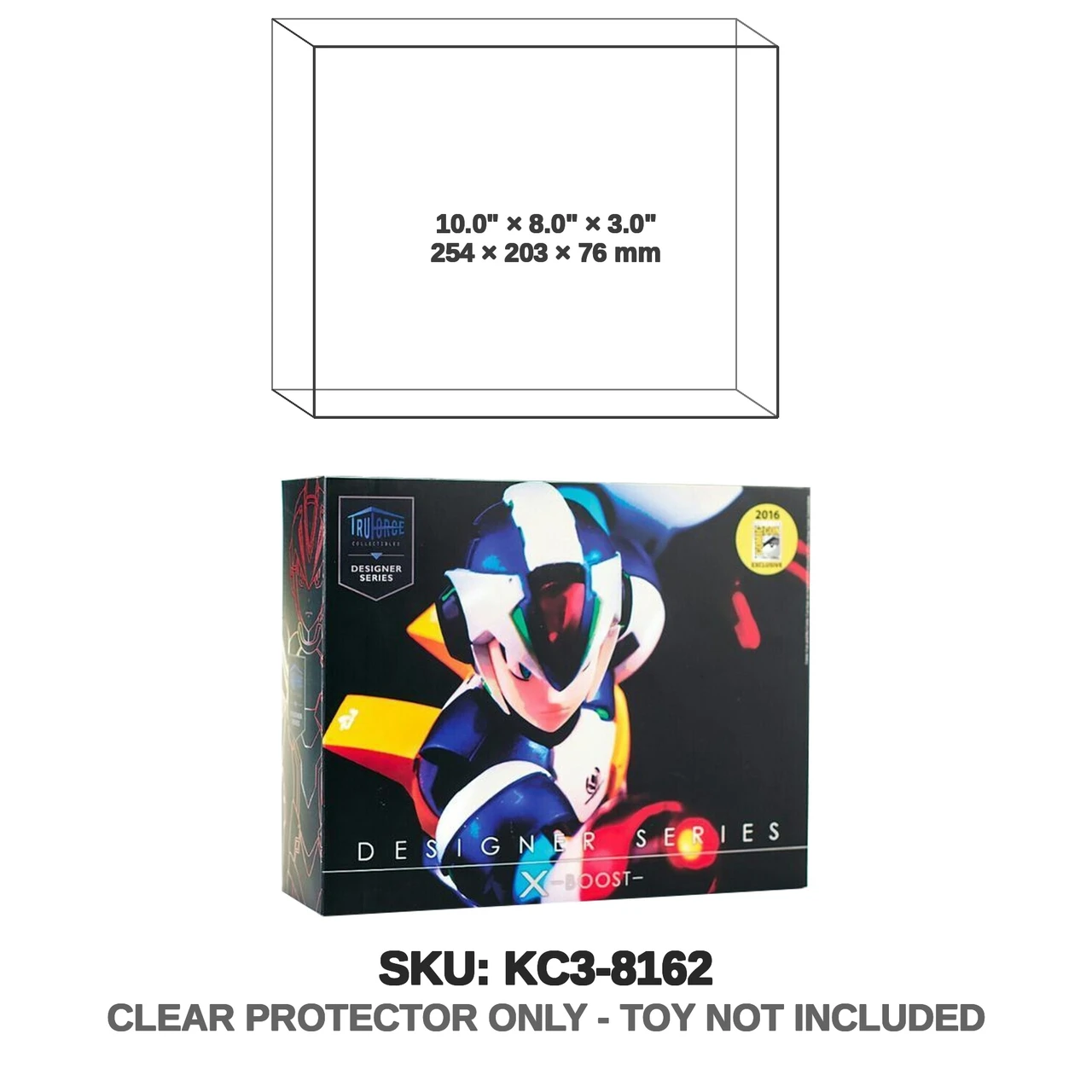 TruForce Collectibles Designer Series Mega Man X-BOOST SDCC