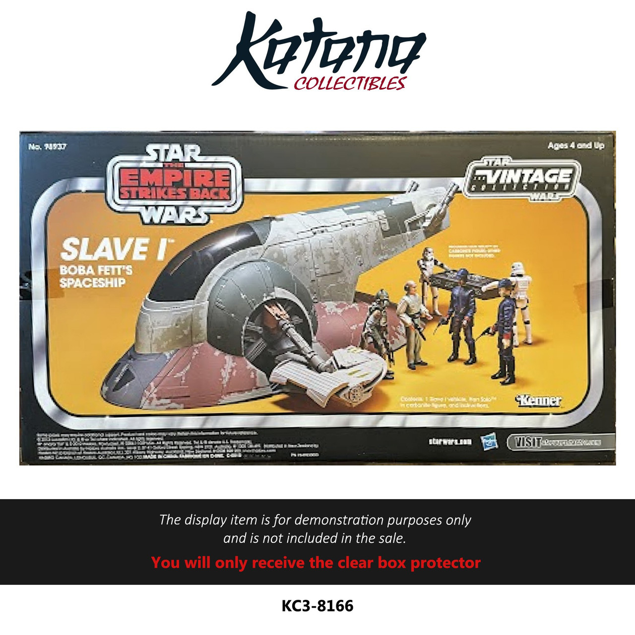 Katana Collectibles Protector For Star Wars The Vintage Collection Slave 1 (2013 Amazon)