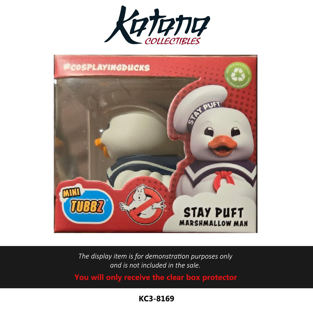 Katana Collectibles Protector For Mini Tubbz Stay Puft Duck