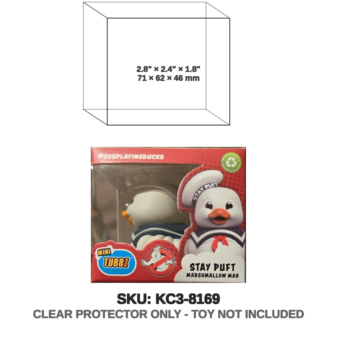 Mini Tubbz Stay Puft Duck