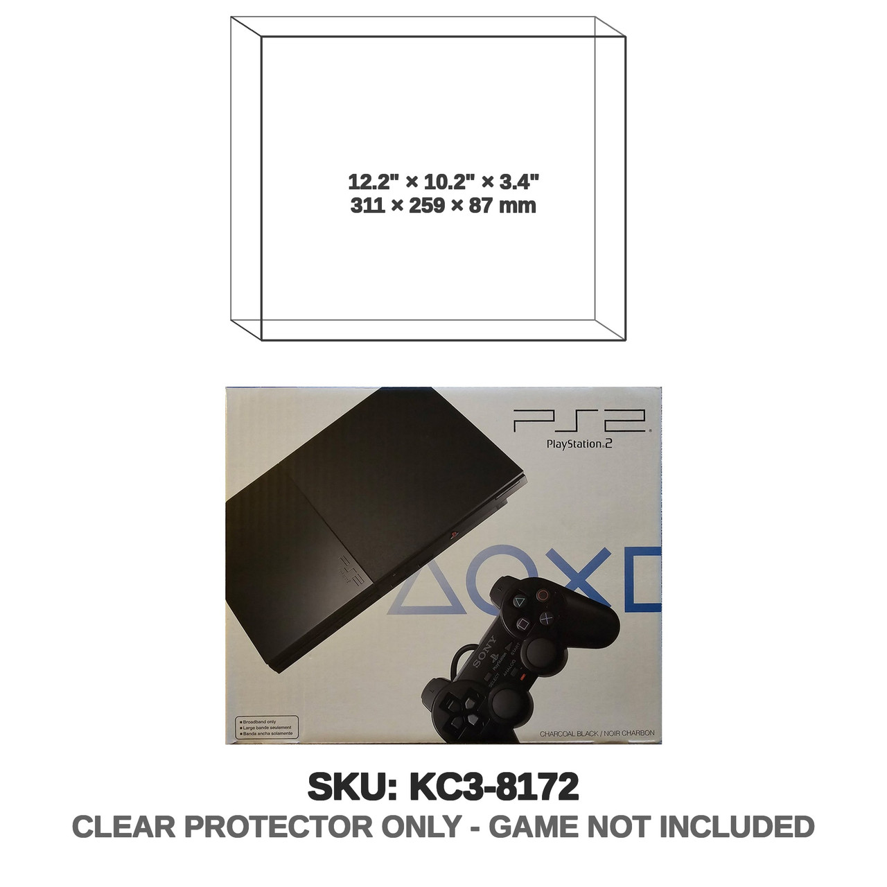 PlayStation 2 Slim SCPH-90000 Console Box
