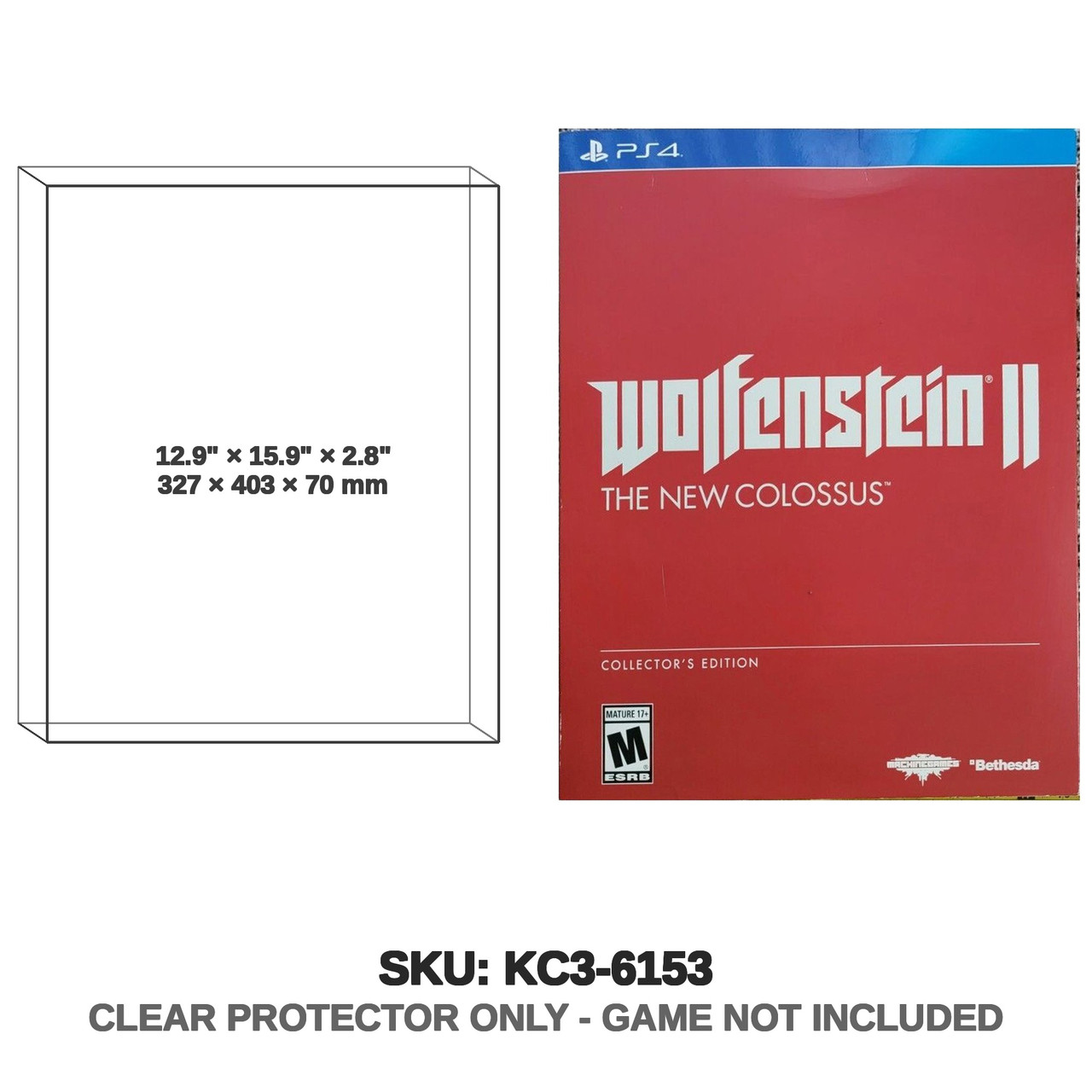 Sony Wolfenstein II The New Colossus PS4 Collector's Edition