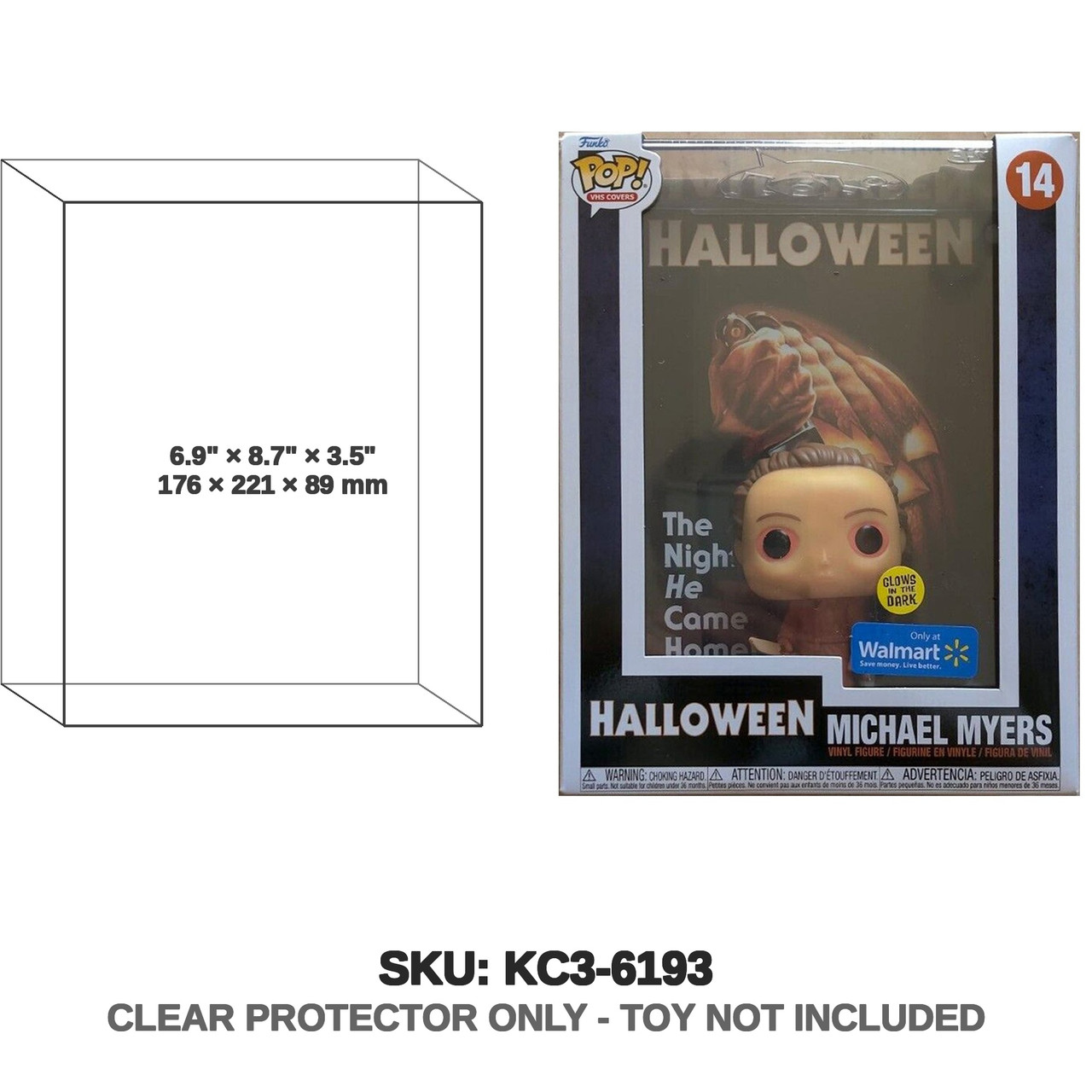 Funko VHS Cover Halloween Michael Myers Walmart Exclusive