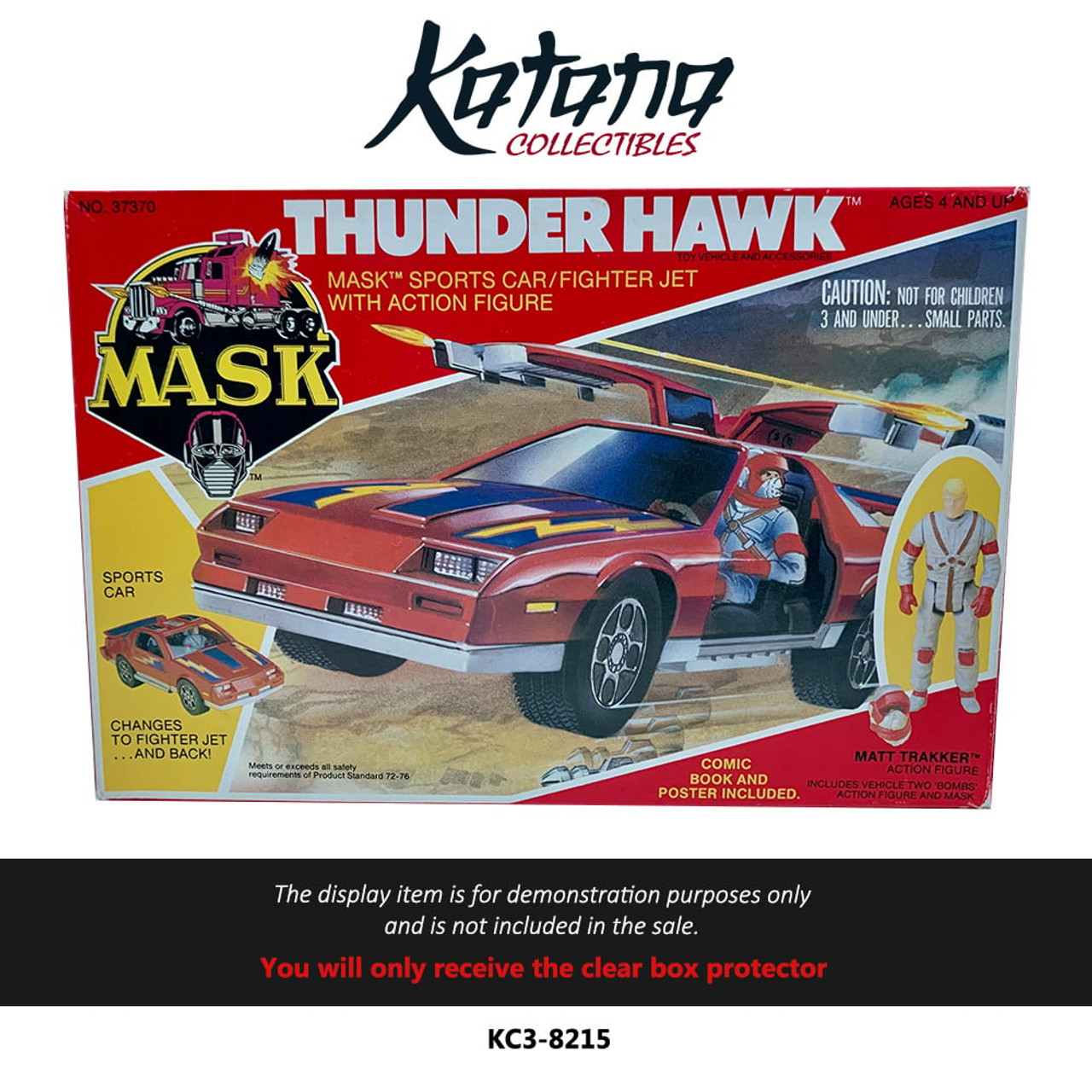 Katana Collectibles Protector For 1985 Kenner M.A.S.K. THUNDER HAWK