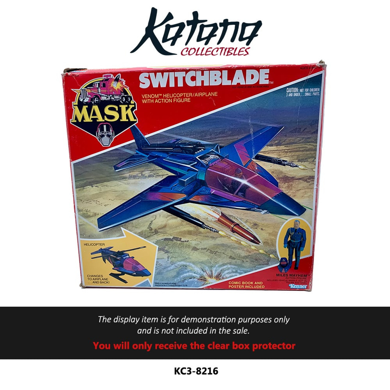 Katana Collectibles Protector For 1985 Kenner M.A.S.K. SWITCHBLADE