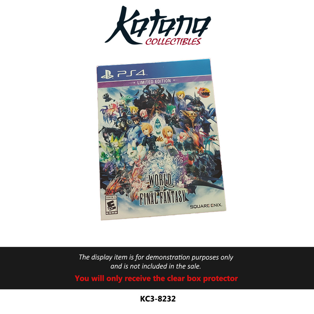 Katana Collectibles Protector For PS4 World of Final Fantasy Limited Edition